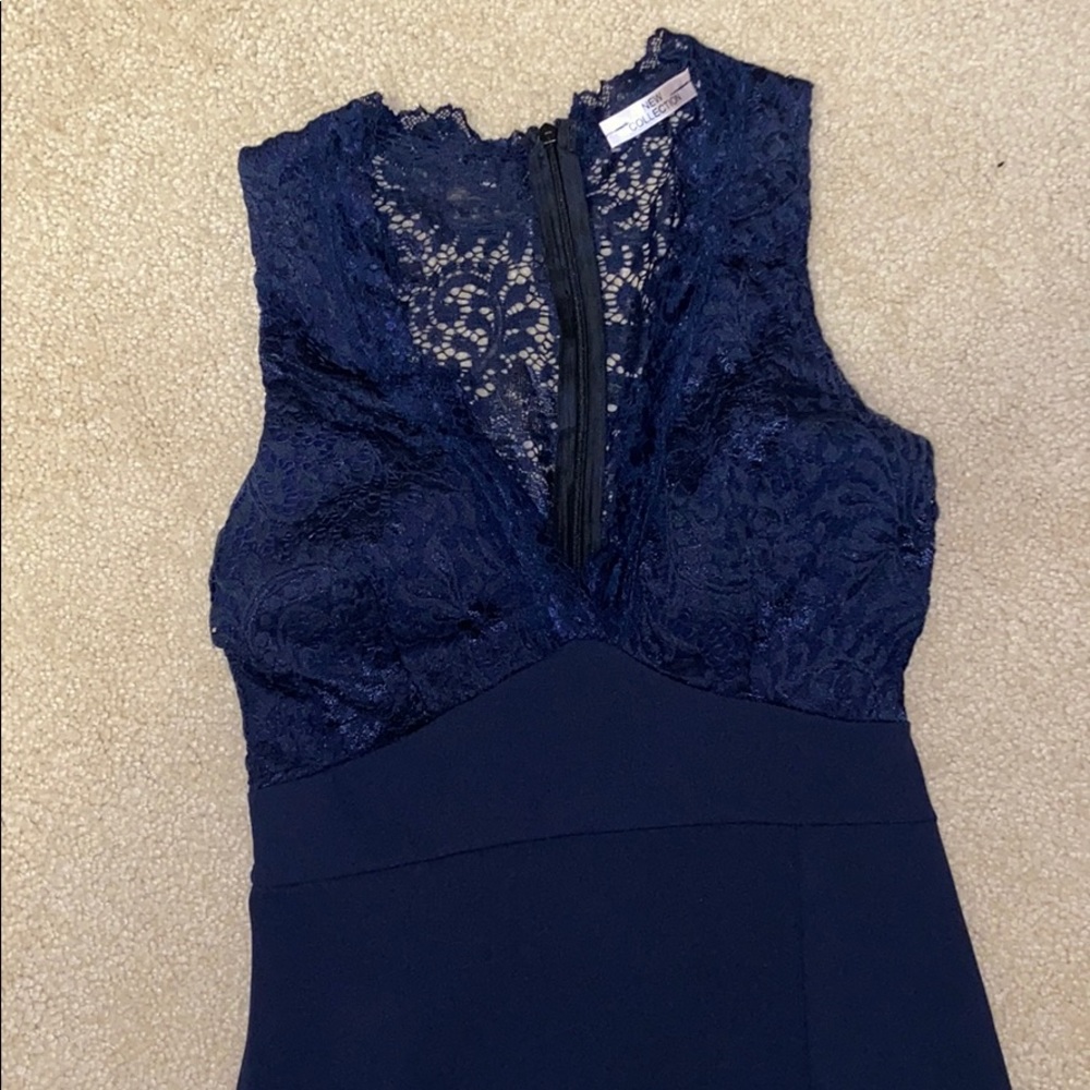 Long Formal Dress with lace